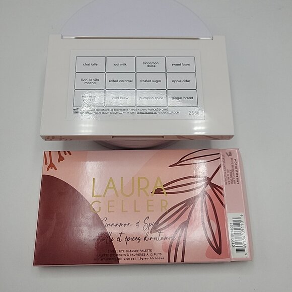 Laura Geller Cinnamon+Spice 12x.06oz Well Eyeshadow Palette Warm/Fall 4.5oz NiB - Picture 3 of 8
